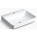 Kohler KT-2660X-1 Forefront 單孔長方形檯上面盆